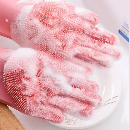 Perfect’Clean: les gants en silicone qui rendent le ménage amusant